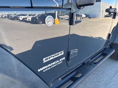 2017 Jeep Wrangler Unlimited Sport